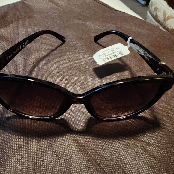 NEW VINCE CAMUTO 100% UAV ABSORPTIVE SUNGLASSESTIVE TORTOISE SHELL  R - Picture 3 of 6